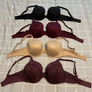 34DD Victoria’s Secret Body by Victoria lined perfect coverage bras (4)